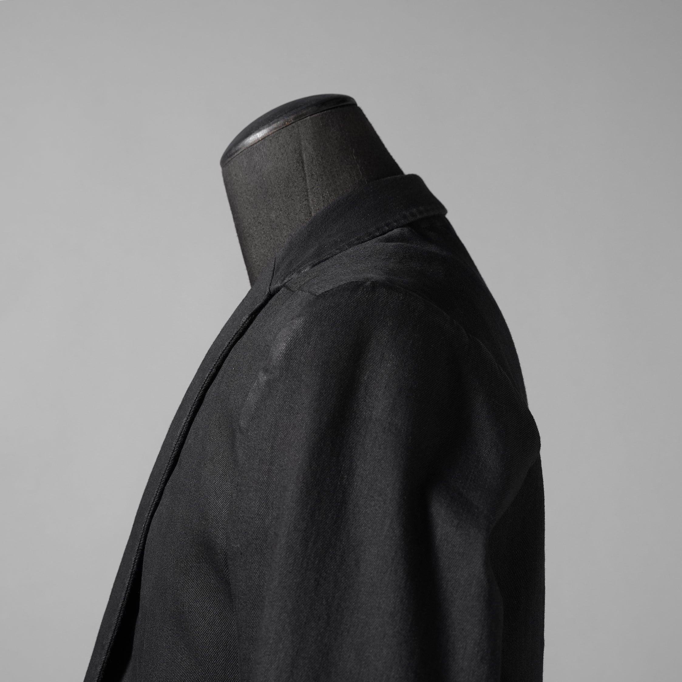 BORIS BIDJAN SABERI ボリスビジャンサベリ / 美品 24AW F1401M SUIT2 / RESIN DYED JACKET / ジャケット (BLACK)