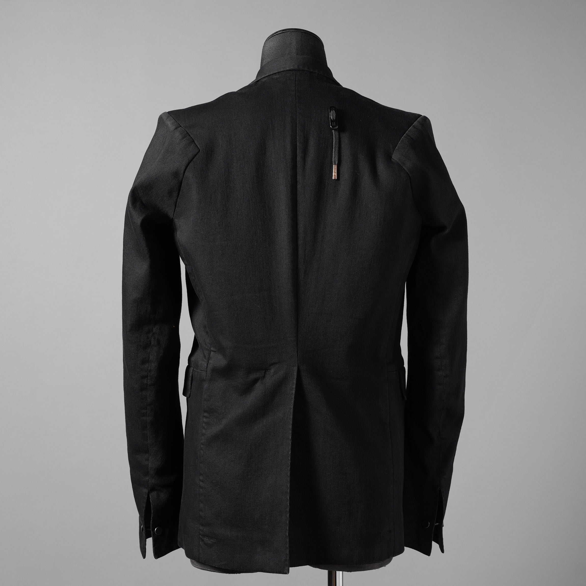 BORIS BIDJAN SABERI ボリスビジャンサベリ / 美品 24AW F1401M SUIT2 / RESIN DYED JACKET / ジャケット (BLACK)