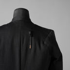 BORIS BIDJAN SABERI ボリスビジャンサベリ / 美品 24AW F1401M SUIT2 / RESIN DYED JACKET / ジャケット (BLACK)