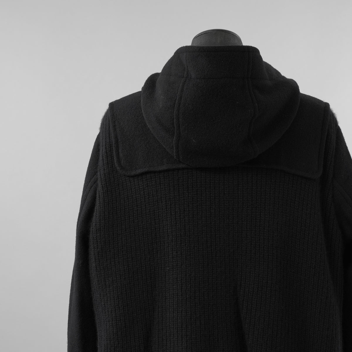 UNDERCOVER アンダーカバー / 美品 21AW ロングダッフルコート ニットレイヤード ダッフルコート コート / UC2A4313 / size 2 (BLACK) 352019-in-ue