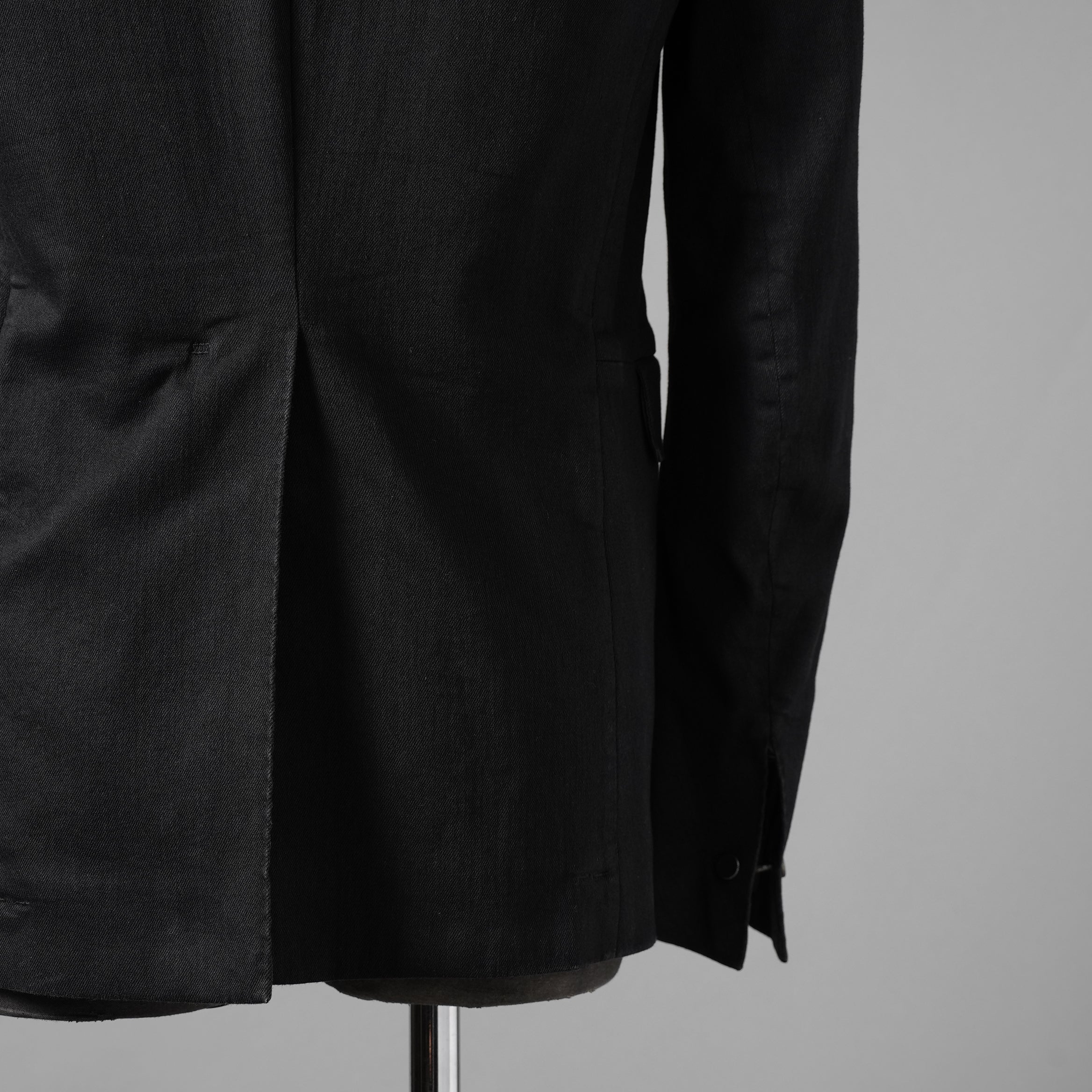 BORIS BIDJAN SABERI ボリスビジャンサベリ / 美品 24AW F1401M SUIT2 / RESIN DYED JACKET / ジャケット (BLACK)