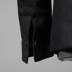 BORIS BIDJAN SABERI ボリスビジャンサベリ / 美品 24AW F1401M SUIT2 / RESIN DYED JACKET / ジャケット (BLACK)