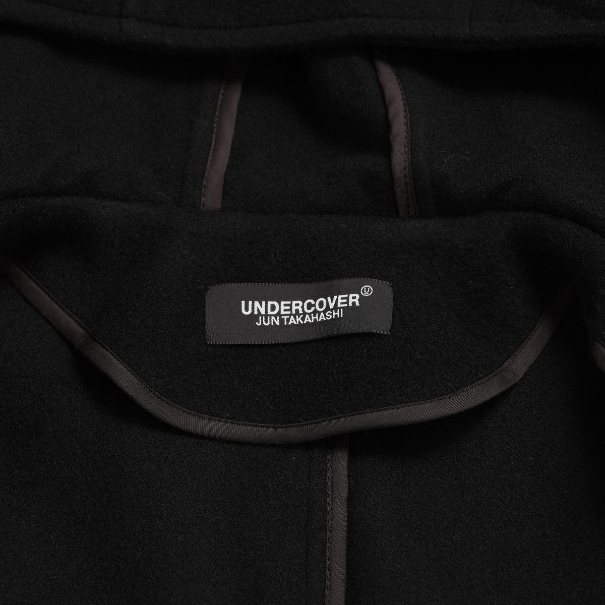 UNDERCOVER アンダーカバー / 美品 21AW ロングダッフルコート ニットレイヤード ダッフルコート コート / UC2A4313 / size 2 (BLACK) 352019-in-ue
