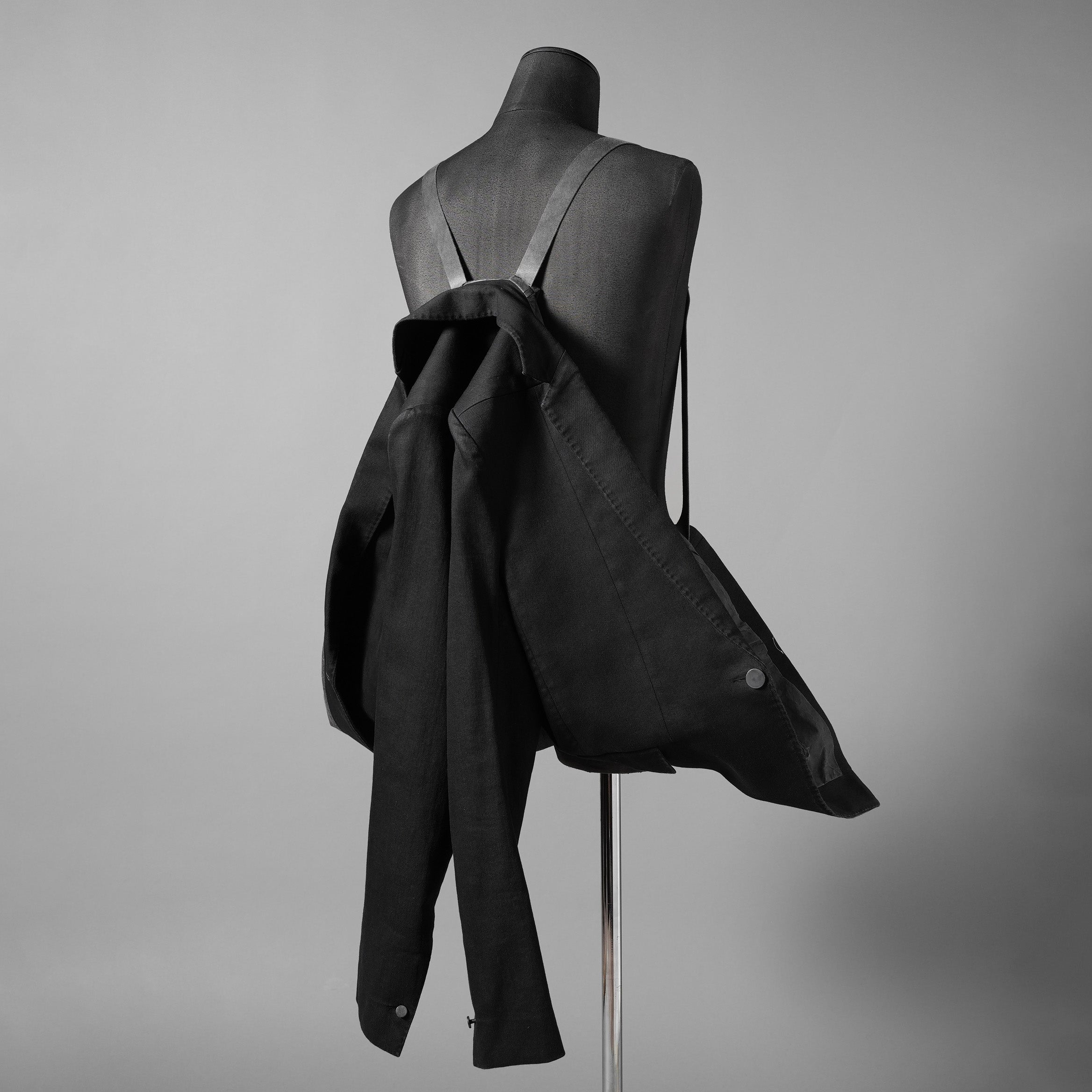 BORIS BIDJAN SABERI ボリスビジャンサベリ / 美品 24AW F1401M SUIT2 / RESIN DYED JACKET / ジャケット (BLACK)
