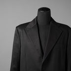 MM6 MAISON MARGIERA メゾンマルジェラ / 美品 24SS アシンメトリー ブレザー / ウール ジャケット / SH2BN0002 MTN004 / size 44 (BLACK)