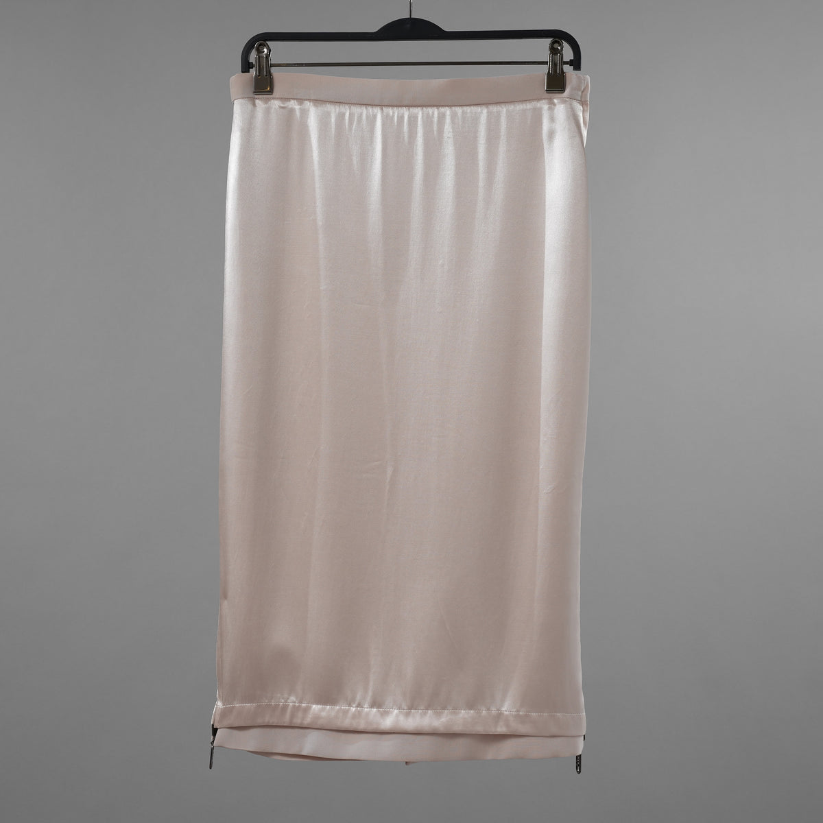 FENDI フェンディ / 23SS フェンディ O'Lock オーロック サテン ペンシル スカート / FQ7451 ANQ4 / size 40 (PINK) レディース 352016-izm