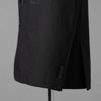MM6 MAISON MARGIERA メゾンマルジェラ / 美品 24SS アシンメトリー ブレザー / ウール ジャケット / SH2BN0002 MTN004 / size 44 (BLACK)