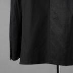 MM6 MAISON MARGIERA メゾンマルジェラ / 美品 24SS アシンメトリー ブレザー / ウール ジャケット / SH2BN0002 MTN004 / size 44 (BLACK)