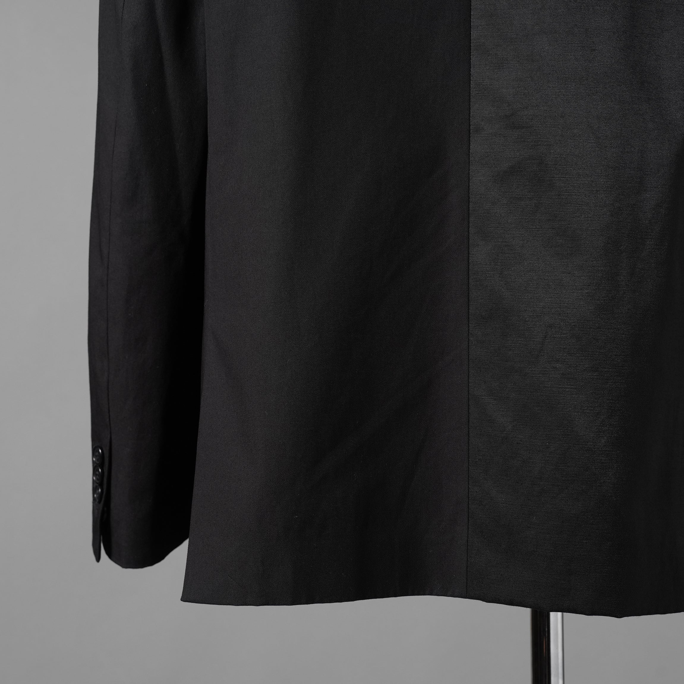 MM6 MAISON MARGIERA メゾンマルジェラ / 美品 24SS アシンメトリー ブレザー / ウール ジャケット / SH2BN0002 MTN004 / size 44 (BLACK)
