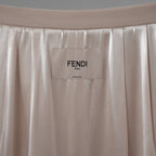 FENDI フェンディ / 23SS フェンディ O'Lock オーロック サテン ペンシル スカート / FQ7451 ANQ4 / size 40 (PINK) レディース 352016-izm