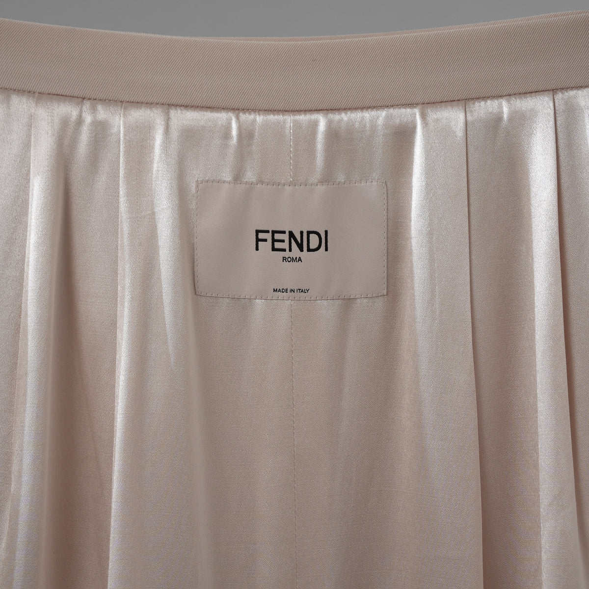 FENDI フェンディ / 23SS フェンディ O'Lock オーロック サテン ペンシル スカート / FQ7451 ANQ4 / size 40 (PINK) レディース 352016-izm