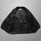 MM6 MAISON MARGIERA メゾンマルジェラ / 美品 24SS アシンメトリー ブレザー / ウール ジャケット / SH2BN0002 MTN004 / size 44 (BLACK)