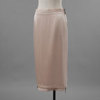 FENDI フェンディ / 23SS フェンディ O'Lock オーロック サテン ペンシル スカート / FQ7451 ANQ4 / size 40 (PINK) レディース 352016-izm