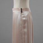 FENDI フェンディ / 23SS フェンディ O'Lock オーロック サテン ペンシル スカート / FQ7451 ANQ4 / size 40 (PINK) レディース 352016-izm