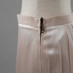 FENDI フェンディ / 23SS フェンディ O'Lock オーロック サテン ペンシル スカート / FQ7451 ANQ4 / size 40 (PINK) レディース 352016-izm