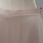 FENDI フェンディ / 23SS フェンディ O'Lock オーロック サテン ペンシル スカート / FQ7451 ANQ4 / size 40 (PINK) レディース 352016-izm