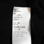 新品 CELINE セリーヌ / 23SS サファリドレス シルクジョーゼット / ロングワンピース / 2R24C856C / size 38 (BLACK) レディース