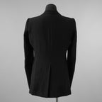 新品 DEVOA デヴォア / 24SS Jacket Wool Linen. テーラード ジャケット / JKF-WLNW / size 1 (BLACK)  123005-alm