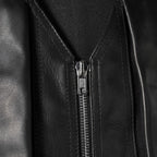 RICK OWENS リックオウエンス / 24AW 美品 Porterville Utility Leather Vest カーフレザー ベスト/ RR02D6911 LOO / size 46 (BLACK)