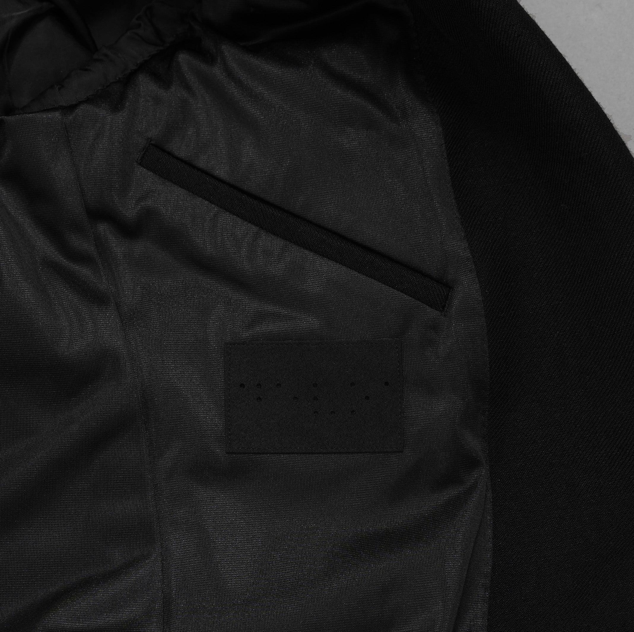 新品 DEVOA デヴォア / 24SS Jacket Wool Linen. テーラード ジャケット / JKF-WLNW / size 1 (BLACK)  123005-alm