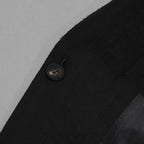 新品 DEVOA デヴォア / 24SS Jacket Wool Linen. テーラード ジャケット / JKF-WLNW / size 1 (BLACK)  123005-alm