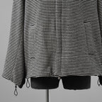 bajra バジュラ / 美品 23AW ハウンドトゥース 千鳥格子 ハイネック・ショートコート ブルゾン / 153uj02 / size 3 (BLACK) 352021-in-ue