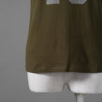 CELINE セリーヌ / 美品 21SS エディ期 16 セーズ ロゴ プリント 半袖Tシャツ / 2X813501F-02DO / size S (DARK KHAKI) レディース