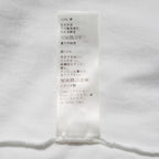 CELINE セリーヌ / 美品 21SS ゴールドロゴ エンブロイダリー 半袖Tシャツ / 2X351501F / size M (WHITE) レディース
