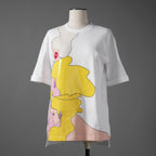 FENDI フェンディ / 22SS スパンコール ヘアドゥガールズ 半袖 Tシャツ / FS7011AK6B / size XXS (WHITE) レディース
