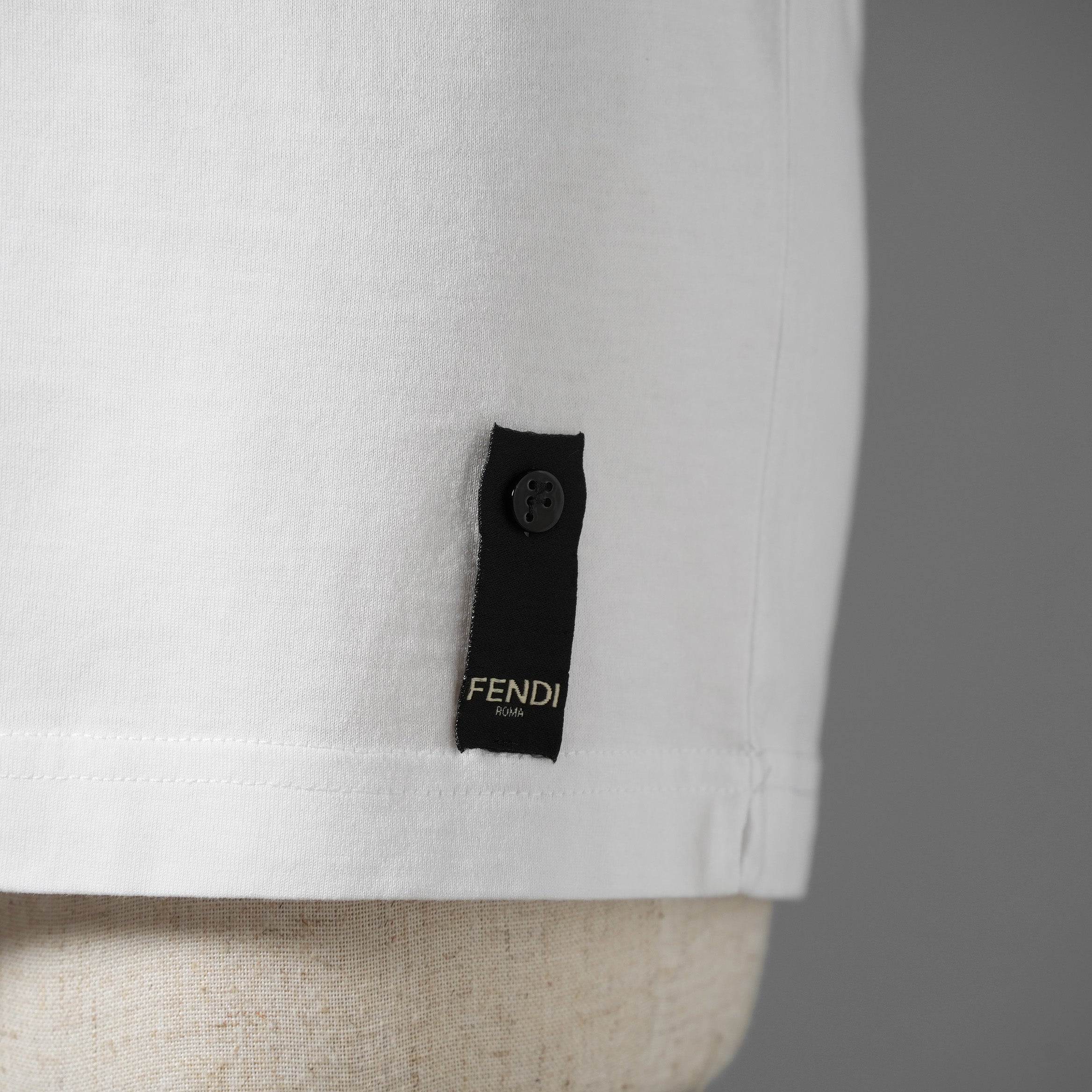 FENDI フェンディ / 19SS ディアボリックアイ モンスター 半袖Ｔシャツ / FY0894A87A / size S (WHITE) レディース