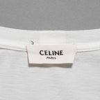 CELINE セリーヌ / 美品 19SS エディ期 CHRISTIAN MARCLAY KABLOOSH キモノスリーブ Tシャツ / 2X235384E / size S (WHITE)