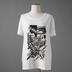 CELINE セリーヌ / 19SS エディ期 CHRISTIAN MARCLAY KABLOOSH 半袖Tシャツ/ 2X235384E / size S (WHITE)