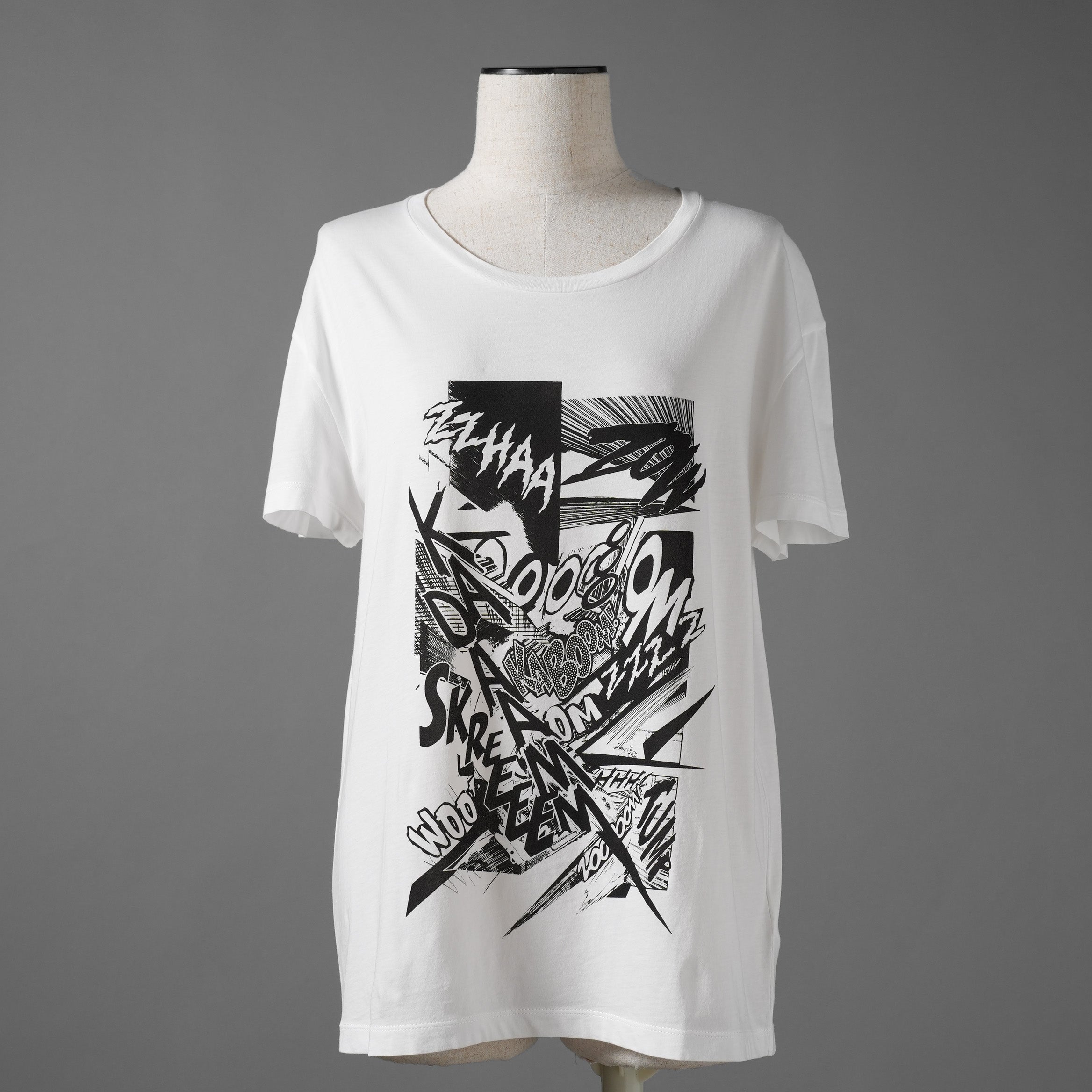 CELINE セリーヌ / 19SS エディ期 CHRISTIAN MARCLAY KABLOOSH 半袖Tシャツ/ 2X235384E / size S (WHITE)