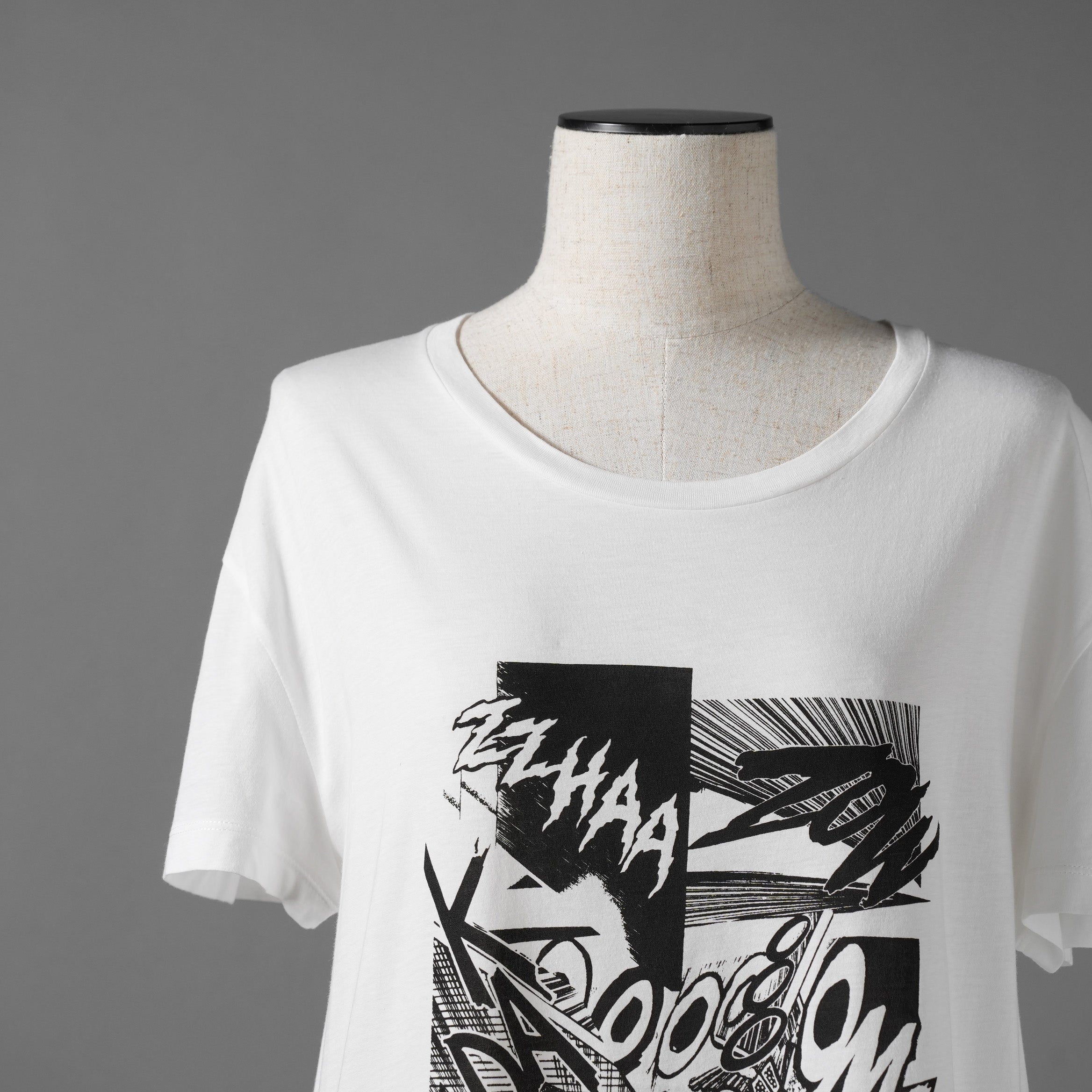 CELINE セリーヌ / 19SS エディ期 CHRISTIAN MARCLAY KABLOOSH 半袖Tシャツ/ 2X235384E / size S (WHITE)