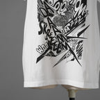 CELINE セリーヌ / 19SS エディ期 CHRISTIAN MARCLAY KABLOOSH 半袖Tシャツ/ 2X235384E / size S (WHITE)