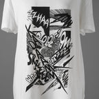 CELINE セリーヌ / 19SS エディ期 CHRISTIAN MARCLAY KABLOOSH 半袖Tシャツ/ 2X235384E / size S (WHITE)