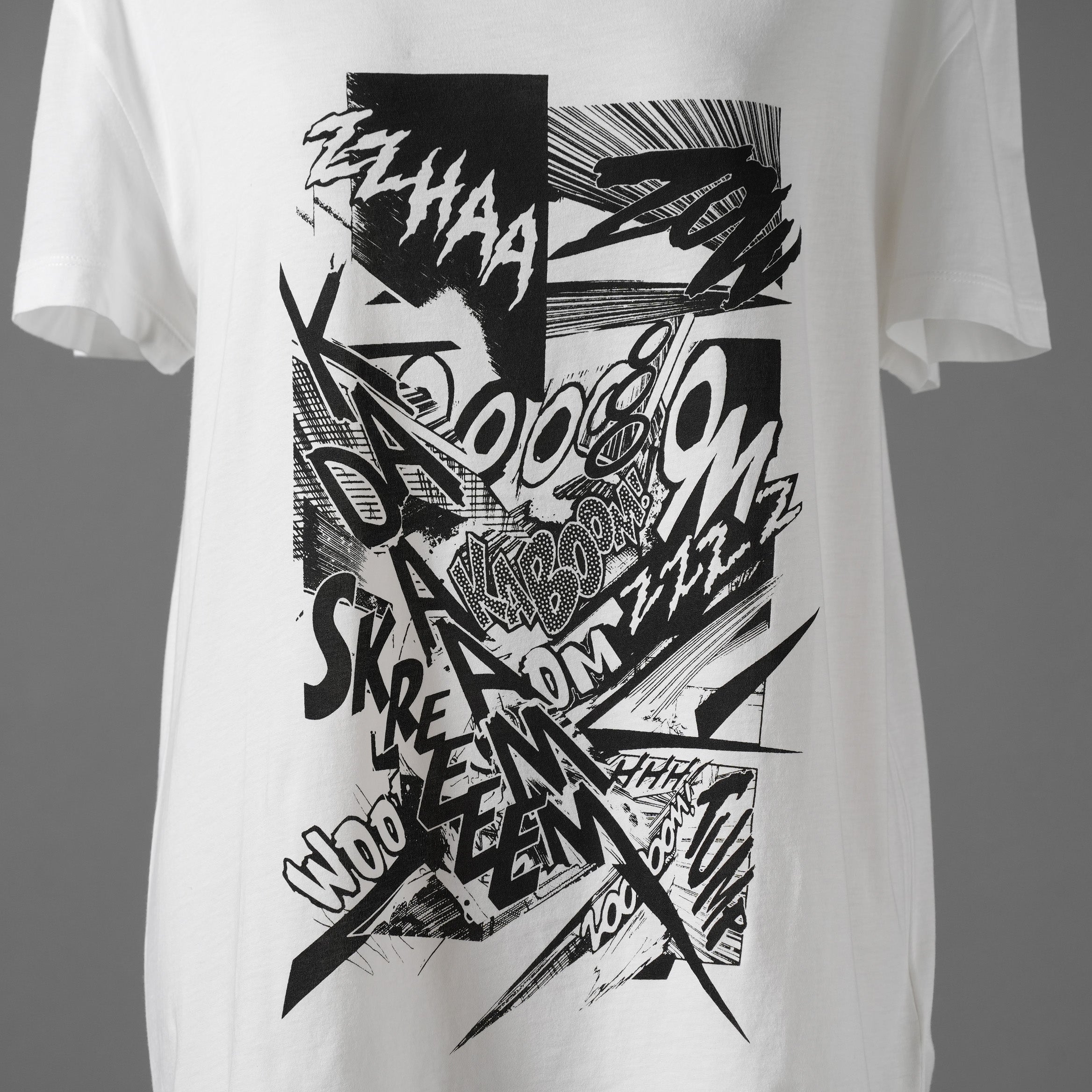 CELINE セリーヌ / 19SS エディ期 CHRISTIAN MARCLAY KABLOOSH 半袖Tシャツ/ 2X235384E / size S (WHITE)