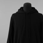 LAD MUSICIAN ラッドミュージシャン / 美品 26SS 24G LOOP BACK CLOTH DEVIL PARKA デビル パーカー / 2126-604 / size 44 (BLACK) 352026-ymu