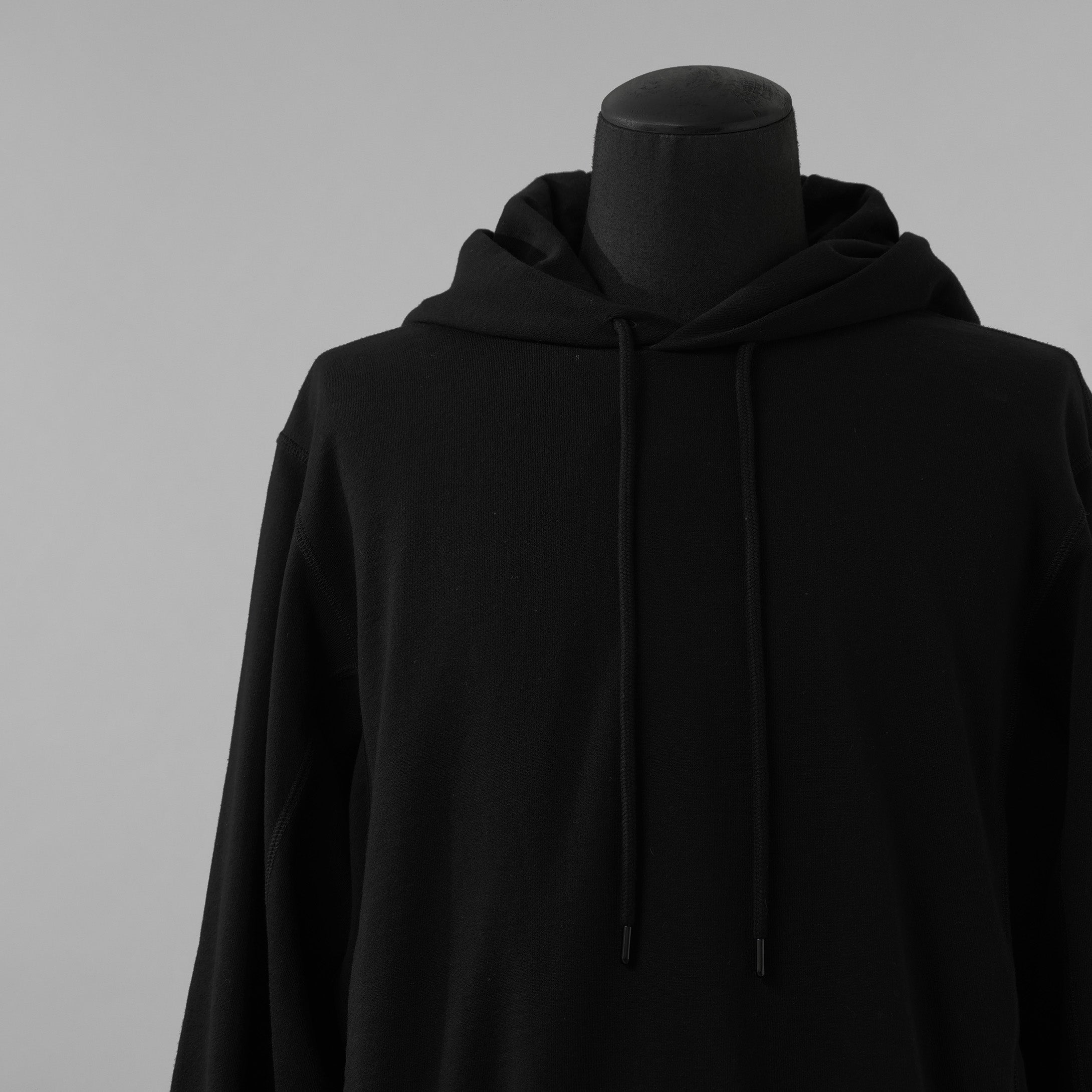 LAD MUSICIAN ラッドミュージシャン / 美品 26SS 24G LOOP BACK CLOTH DEVIL PARKA デビル パーカー / 2126-604 / size 44 (BLACK) 352026-ymu