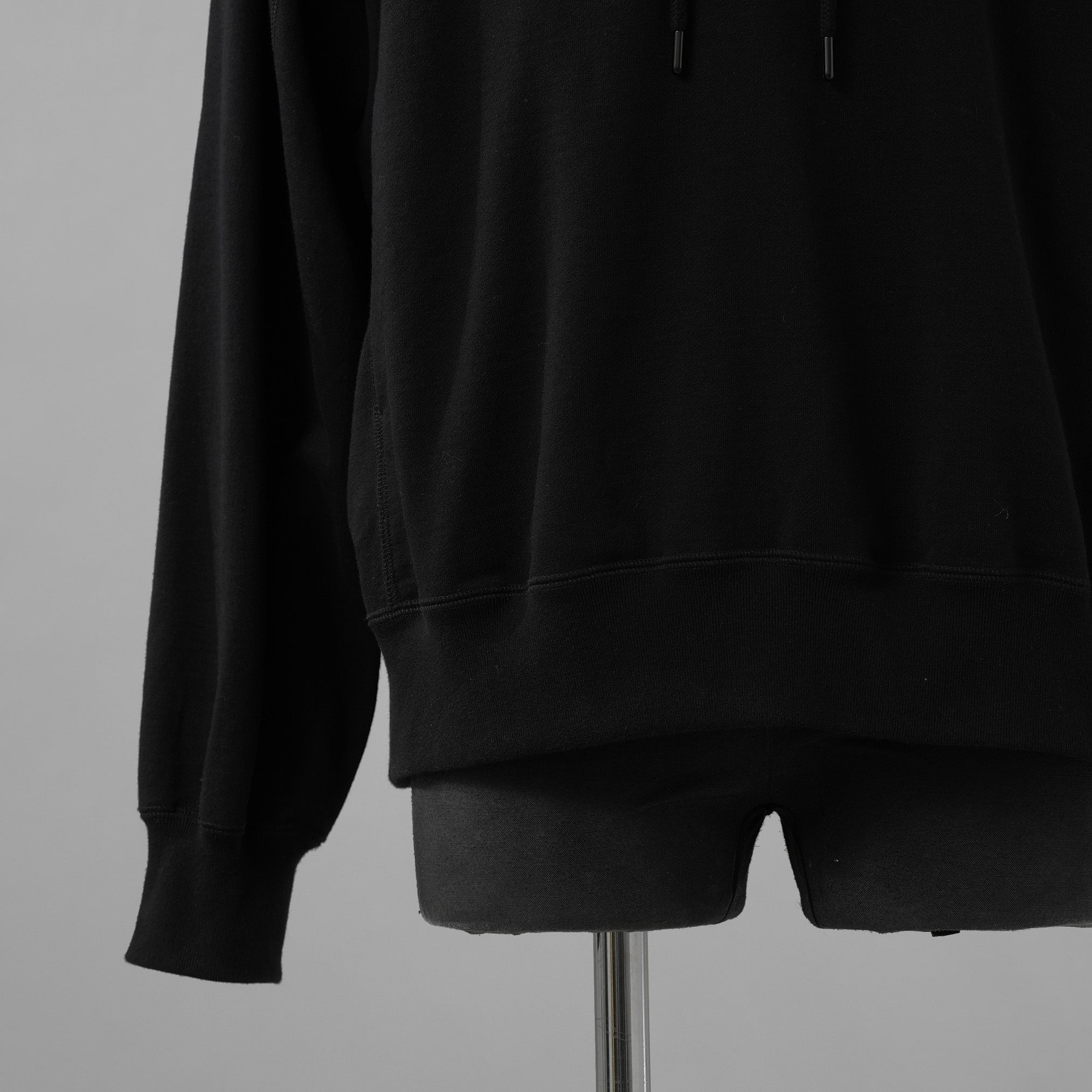 LAD MUSICIAN ラッドミュージシャン / 美品 26SS 24G LOOP BACK CLOTH DEVIL PARKA デビル パーカー / 2126-604 / size 44 (BLACK) 352026-ymu