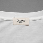 CELINE セリーヌ / 19SS エディ期 CHRISTIAN MARCLAY KABLOOSH 半袖Tシャツ/ 2X235384E / size S (WHITE)