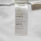 CELINE セリーヌ / 19SS エディ期 CHRISTIAN MARCLAY KABLOOSH 半袖Tシャツ/ 2X235384E / size S (WHITE)
