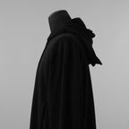 LAD MUSICIAN ラッドミュージシャン / 美品 26SS 24G LOOP BACK CLOTH DEVIL PARKA デビル パーカー / 2126-604 / size 44 (BLACK) 352026-ymu
