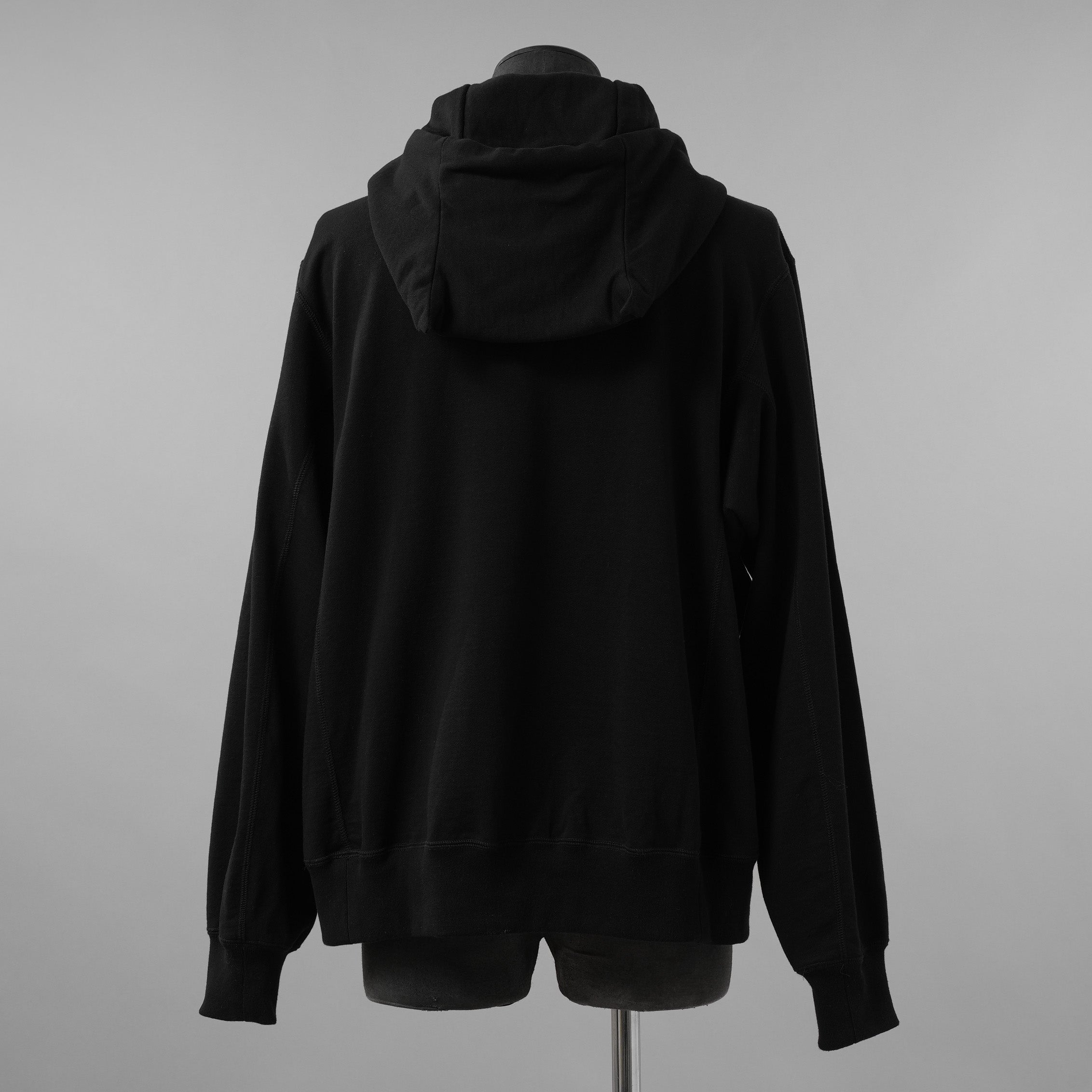 LAD MUSICIAN ラッドミュージシャン / 美品 26SS 24G LOOP BACK CLOTH DEVIL PARKA デビル パーカー / 2126-604 / size 44 (BLACK) 352026-ymu