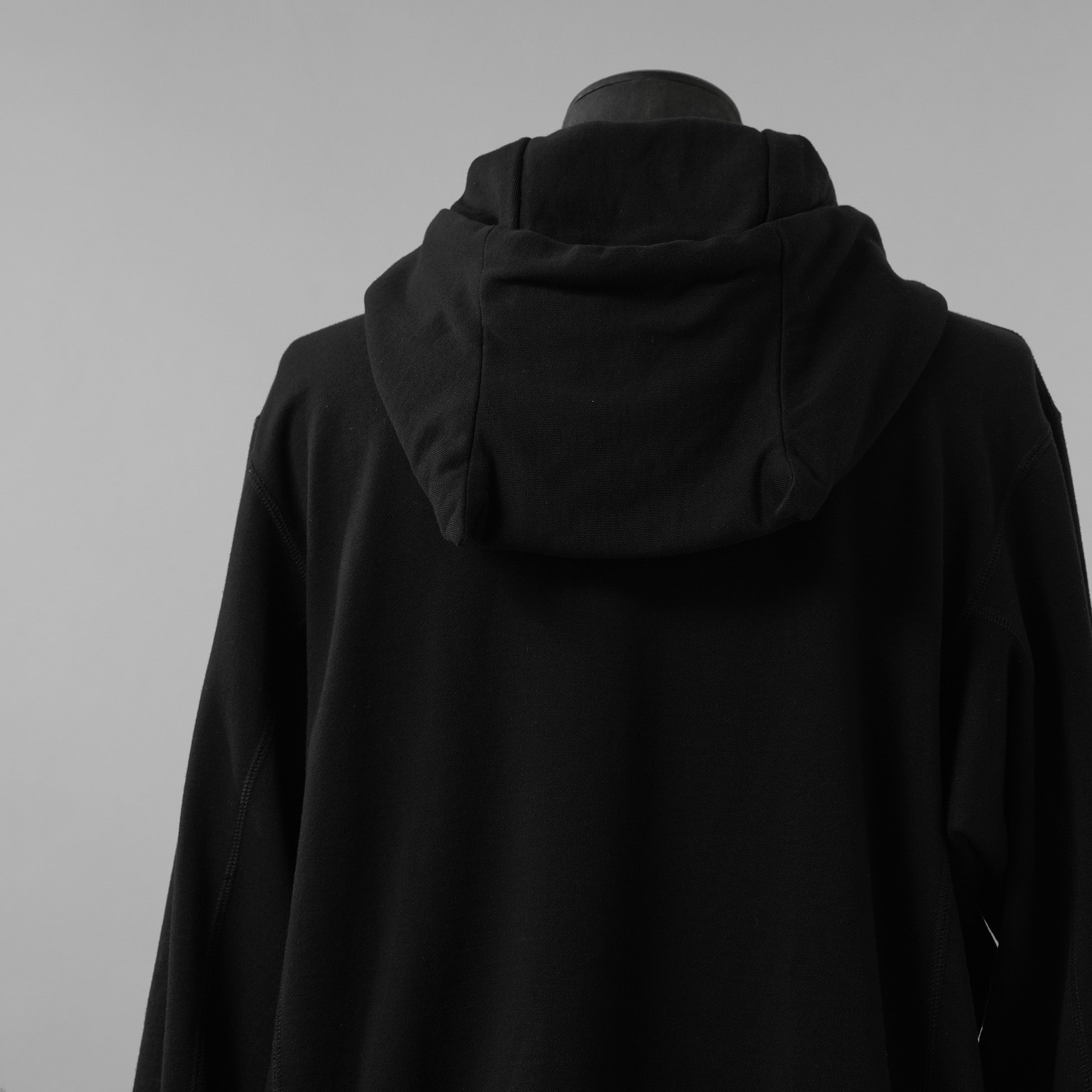 LAD MUSICIAN ラッドミュージシャン / 美品 26SS 24G LOOP BACK CLOTH DEVIL PARKA デビル パーカー / 2126-604 / size 44 (BLACK) 352026-ymu