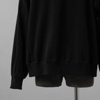 LAD MUSICIAN ラッドミュージシャン / 美品 26SS 24G LOOP BACK CLOTH DEVIL PARKA デビル パーカー / 2126-604 / size 44 (BLACK) 352026-ymu