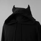 LAD MUSICIAN ラッドミュージシャン / 美品 26SS 24G LOOP BACK CLOTH DEVIL PARKA デビル パーカー / 2126-604 / size 44 (BLACK) 352026-ymu
