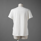 未使用 HERMES エルメス / 24SS カルトゥッシュ モール 半袖Tシャツ / 4H4643DA / size 38 M (WHITE) レディース