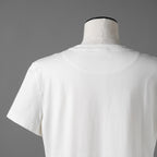 未使用 HERMES エルメス / 24SS カルトゥッシュ モール 半袖Tシャツ / 4H4643DA / size 38 M (WHITE) レディース