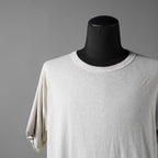 BORIS BIDJAN SABERI ボリス ビジャン サベリ / 23SS 美品 One Piece T-Shirt / 半袖Tシャツ / TS ONE PIECE-F035 / size XS ( FADED LIGHT GRAY)